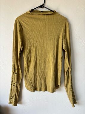 Free People Ready To Go Cuff long sleeve - Olive bitters